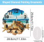 Preview: Diamond Painting Leuchtende Uhr Schildkröte